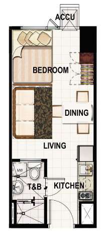 princeton residences studio-luxe unit 23sqm