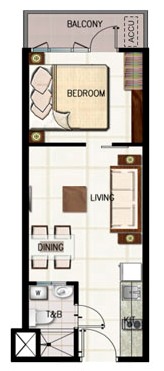 green residences 1BR deluxe w balcony